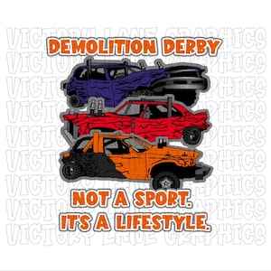 It's A Lifestyle - Oranje - Digitale downloads - Demolition Derby, png PNGEgg