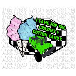 Crashes en suikerspin - groen - digitale downloads - sloopderby, png-bestand - Derby Power Wheel