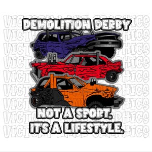 It's A Lifestyle - Wit - Digitale downloads - Demolition Derby, png PNGEgg