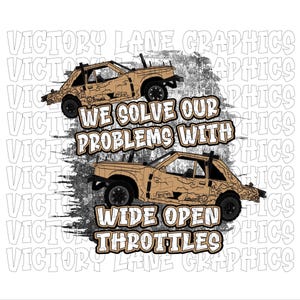 We lossen onze problemen op met volledig open gashendels - bruin - digitale downloads - sloopderby, png PNGEgg