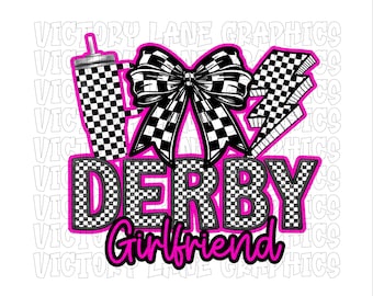 Derby Girlfriend - Pink - Digital Downloads - Demolition Derby PNG