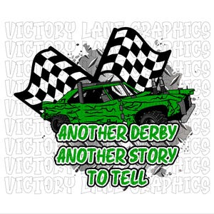 Een andere derby Een ander verhaal te vertellen Groen - digitale downloads - sloopderby, png PNGEgg