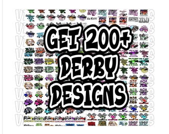 Demo Derby Designs - Access to 200+ Demolition Derby PNG Files - Read Description For Info