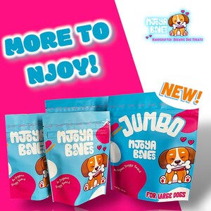 JUMBO NJoyA Bones for Large Dogs