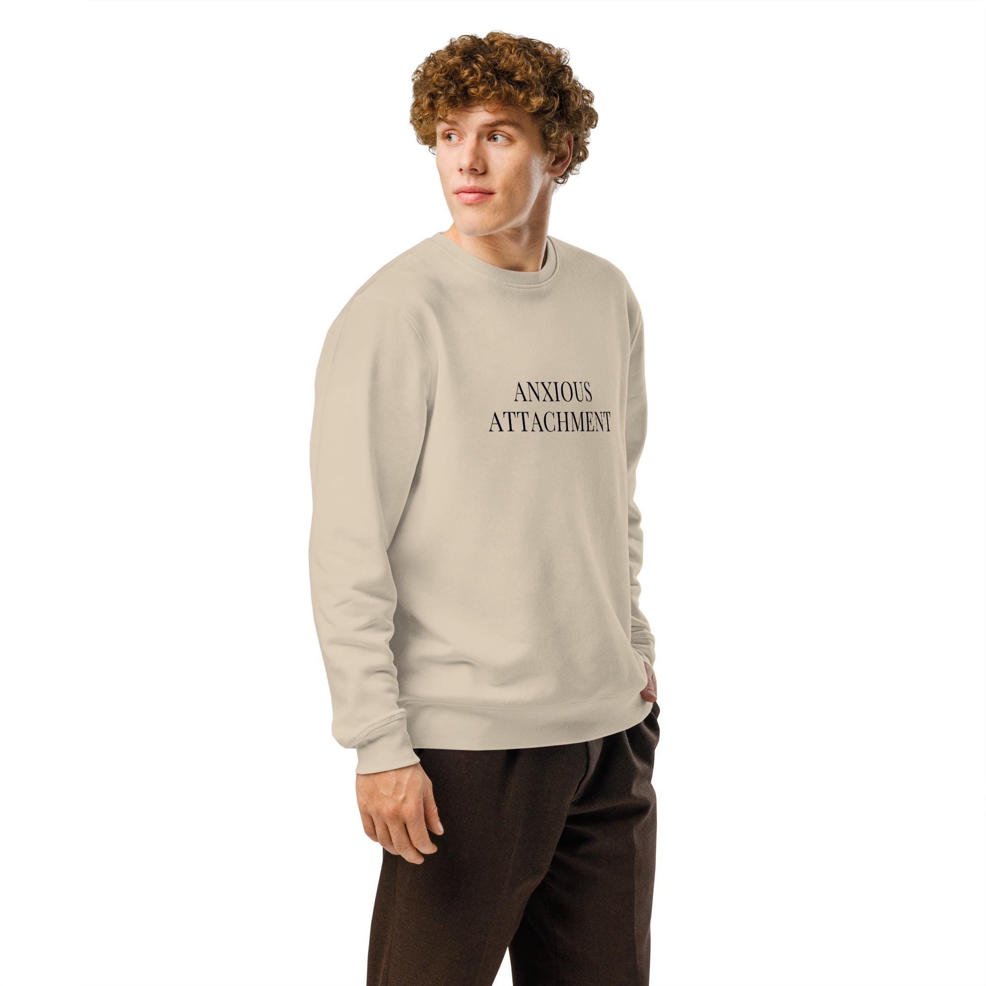 Unisex Anxious Attachment Crew Neck Sweatshirt Sweatshirt - Etsy 