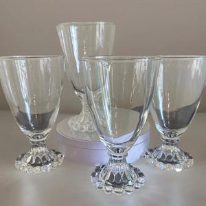 Anchor Hocking Berwick Boopie Set of Four Water Goblets 5 1/2”