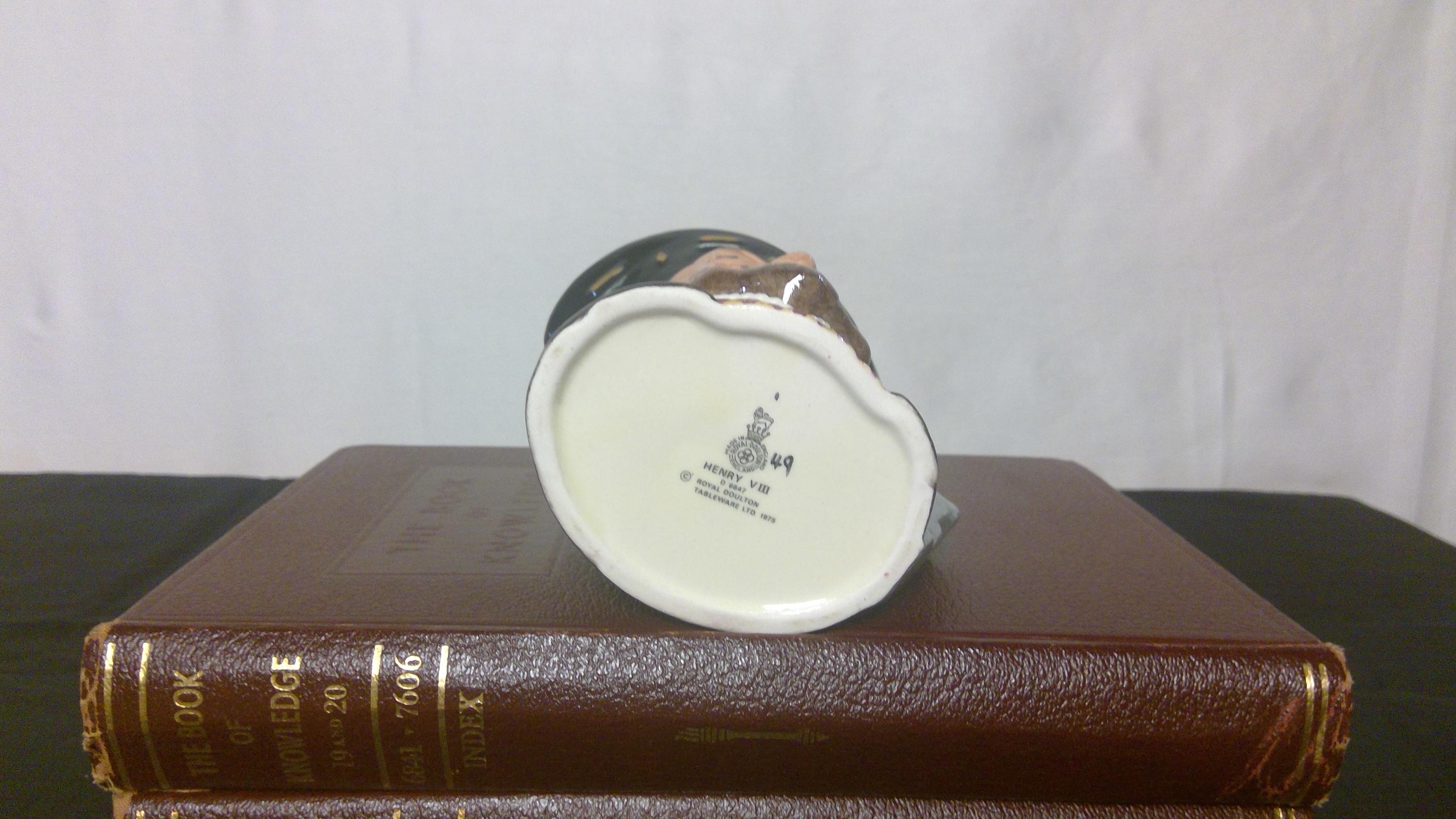 ヴィンテージ ロイヤルドルトン ヘンリー8世 D6647、トビージャグ