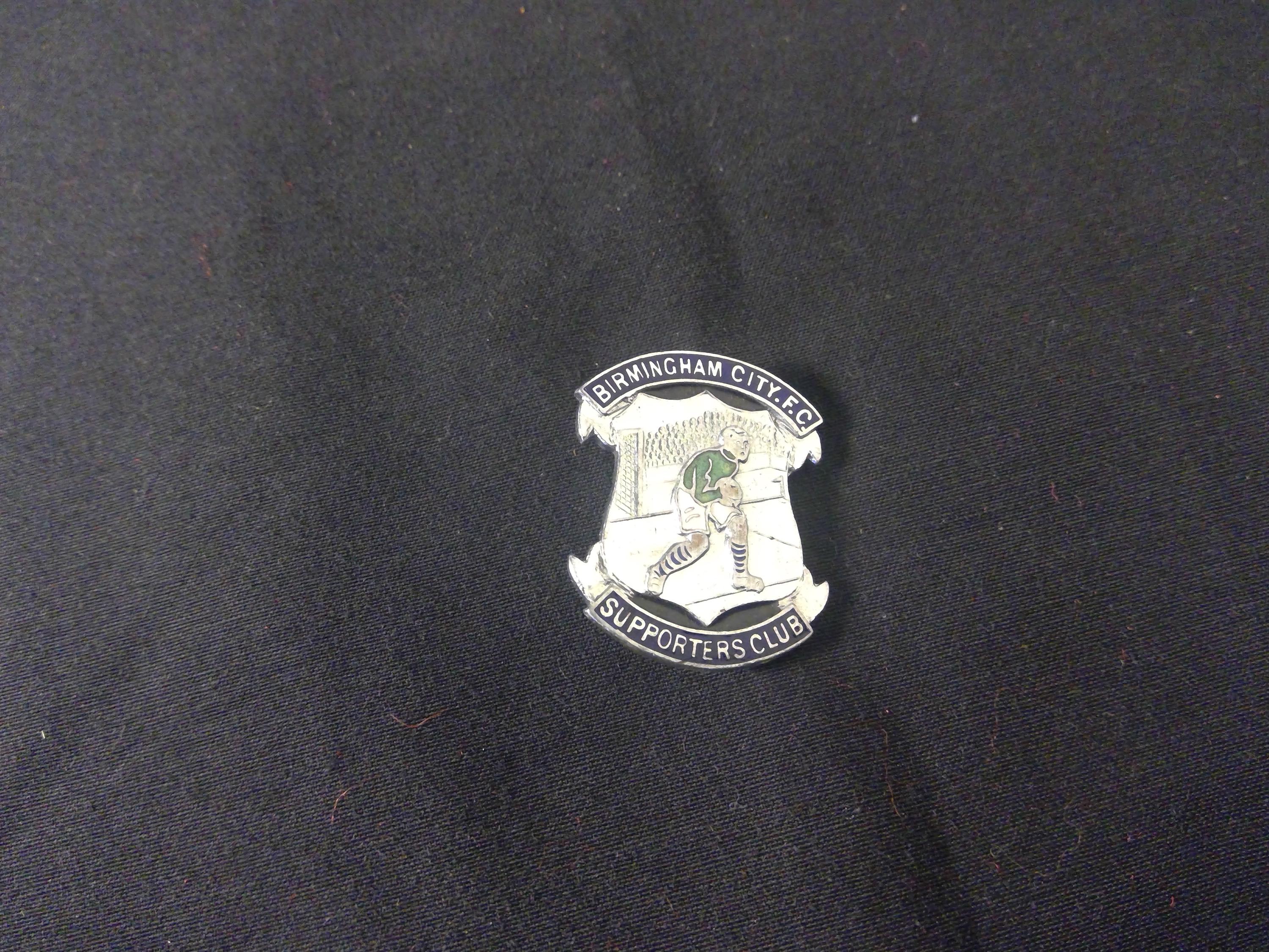 Ancien Pin's émaillé Birmingham City – Superbe Badge Football Vintage Par Firmin
