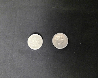 1973/1974 エリザベス2世女王 10ペンス硬貨 - Etsy 日本