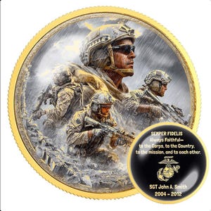 限定品 アメリカ海兵隊 記念プレート USMC 真鍮 沖縄 日本 希少 レア