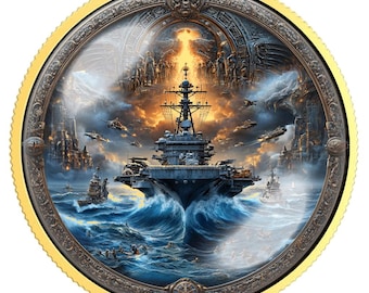 US Navy Coin | Chief Challenge Coin | Military Gift | Navy Gift | Sailor Coin | Veteran Coin | USN