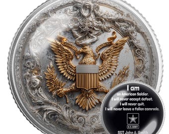 米陸軍下士官アカデミー フォート ポーク司令官チャレンジ コイン