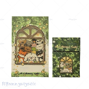 Boji Journey Tarot Deck – Original Indie Tarot, Collector&#39;s Edition & Mini Version – Cute Fantasy Tarot for Intuitive Reading and Gift