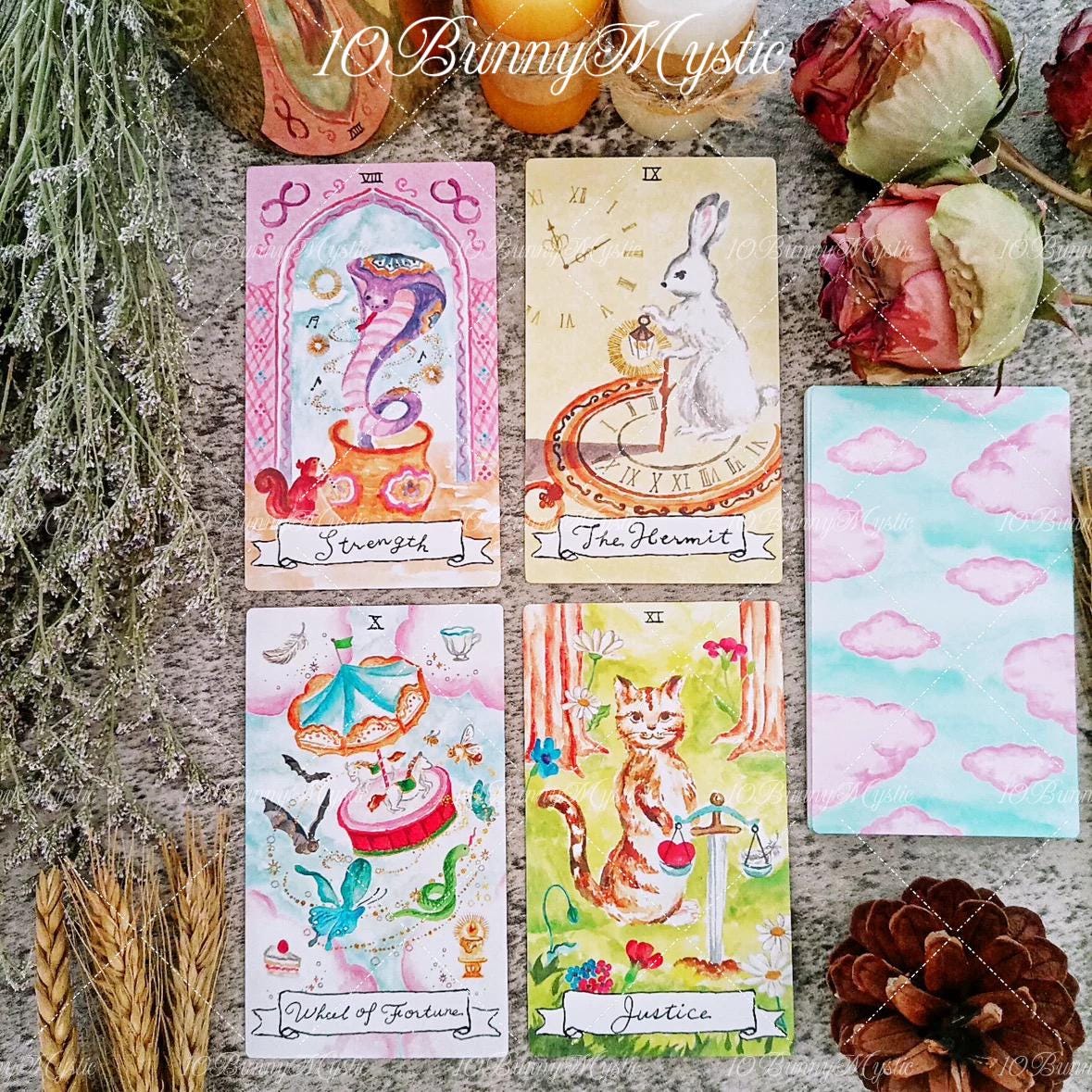 Day Dream Tarot Deck by Haruka Toshimitsu, Official Japanese