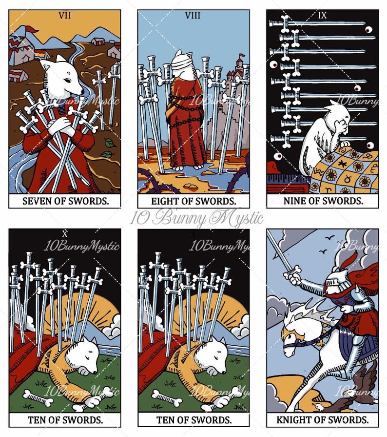 Tranquil Dog Tarot Deck, Rider Waite Style, Dog-Themed Divination Cards image 18