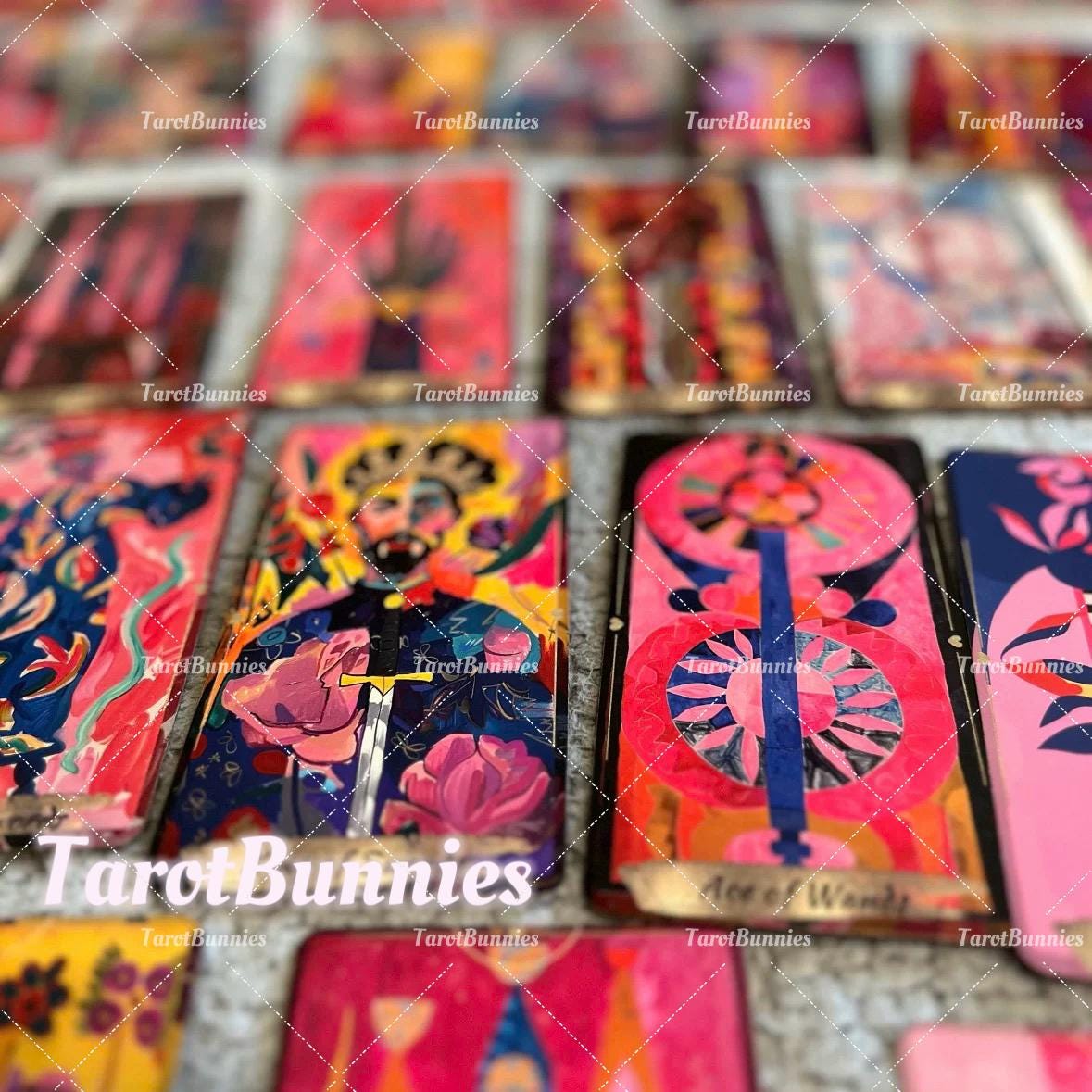 Limited Edition Pink Oasis Tarot Deck: Dreamy Fantasy Oracle - Etsy
