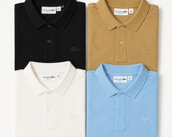 Lacoste Men's Collar Polo Shirt – Short Sleeve UK Sale