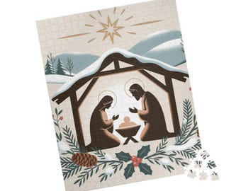 Rompecabezas del Nacimiento, Diversión Navideña en Familia