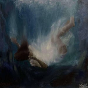 Original oil painting on canvas “losing Myself“ wall art