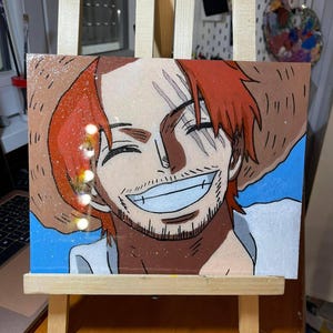 Original Anime Gemälde einteiliges As