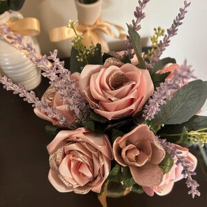 Band-Blumenstrauß- handgemachtes Andenken-Geschenk für Hochzeiten, Geburtstage, Baby-Duschen oder Wohnkultur