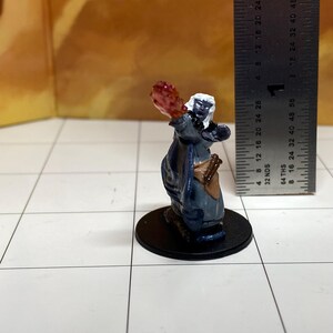 Duergar Female Caster Wizard Dark Deep Gray Dwarf Sorcerer Cleric DND Mini Pre Painted Ready to Ship