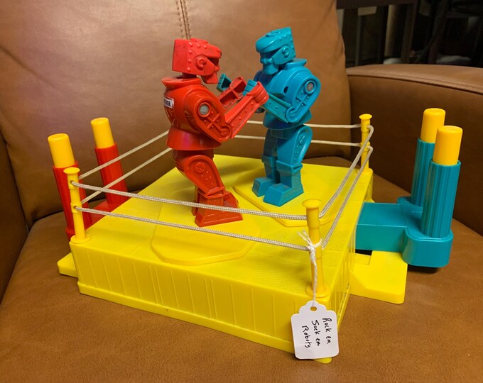 Rock Em Sock Em Robots. Vintage Game 1990’s - Etsy