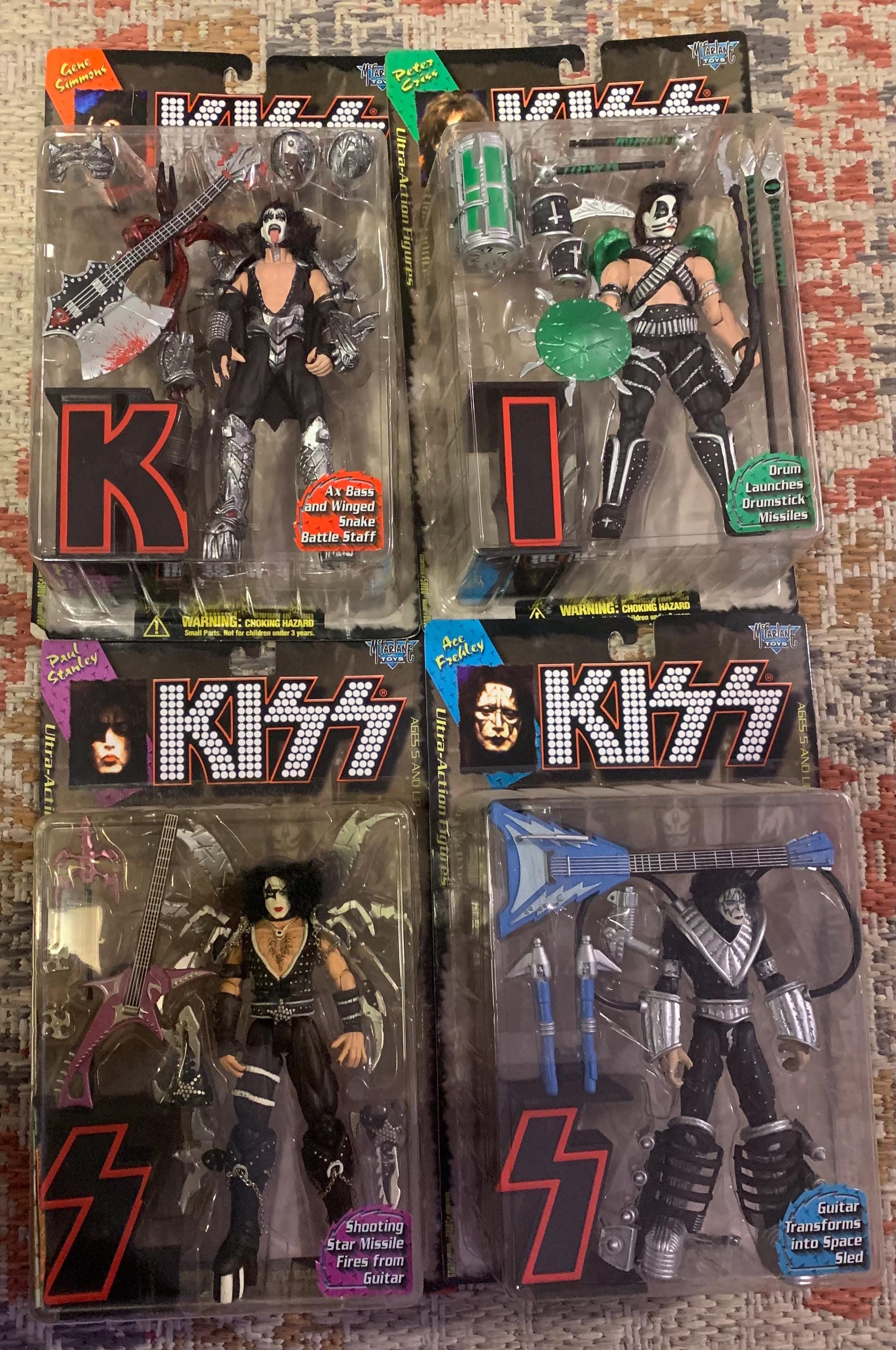 ビンテージ 97年製 マクファーレントイ製 KISS フィギュアセット キッス ビンテージ 97年製 マクファーレントイ製 KISS フィギュアセット
