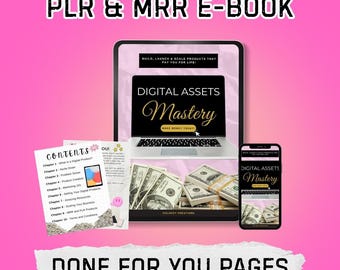 Digital Product Business Starter Guide: PLR & MRR E-Book (Instant Download)