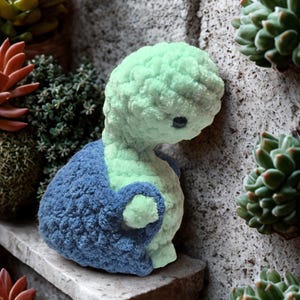Handmade Crochet Cheeky Turtle Plushie Amigurumi