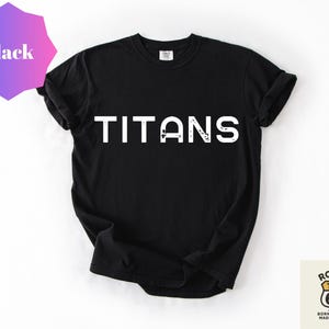 Custom School Mascot Shirt, Comfort Colors® Game Day T-Shirt, Personalized Spirit Shirt Touchdown Season Sports Shirt Team Mascot Shirt Gift