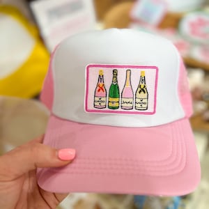 Iron On Patch-Small Champagne Bottles