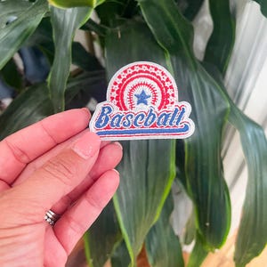 Bügelbild-Kleiner Baseball Andre Aufnäher