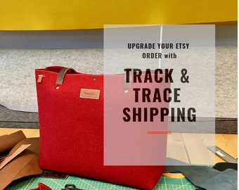 AGGIORNAMENTO DELLA SPEDIZIONE TRACK & TRACE - utilizza questo aggiornamento per aggiungere il monitoraggio a un ordine esistente da Etsy - Westerman bags