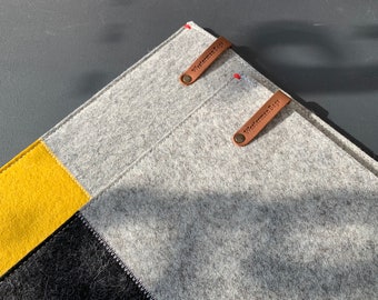 Wool Felt Laptop Sleeve: Surface Pro, Pixelbook Cover