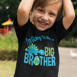 Dinosaur Big Brother Shirt I'm Going to 