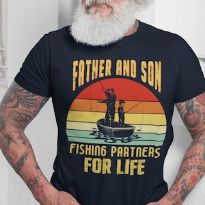 Father Son Matching Shirts Fishing 