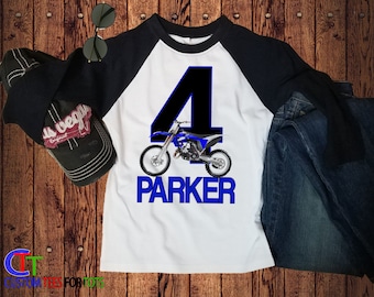 BOYS PERSONALISED MOTOCROSS DIRT BIKE HOODIE CHILDRENS HOODY ALL AGES