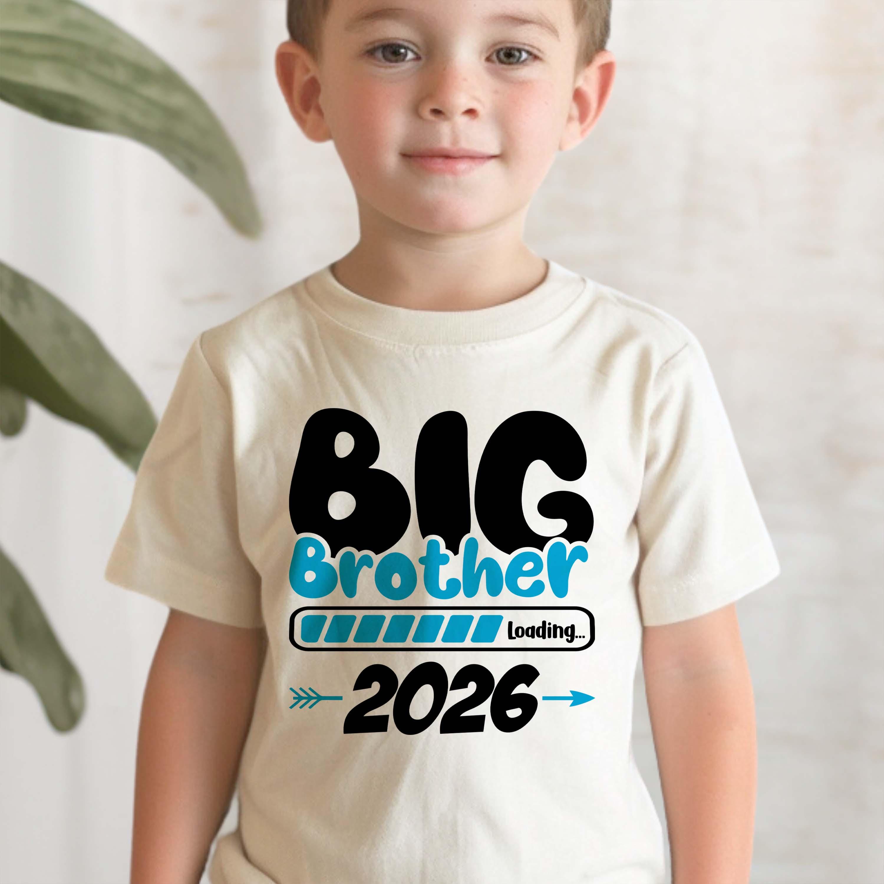 Big Brother Loading Shirt: Pregnancy Announcement Tee (2026/2027