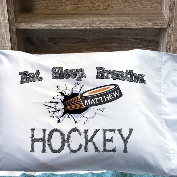 Hockey Pillow Etsy