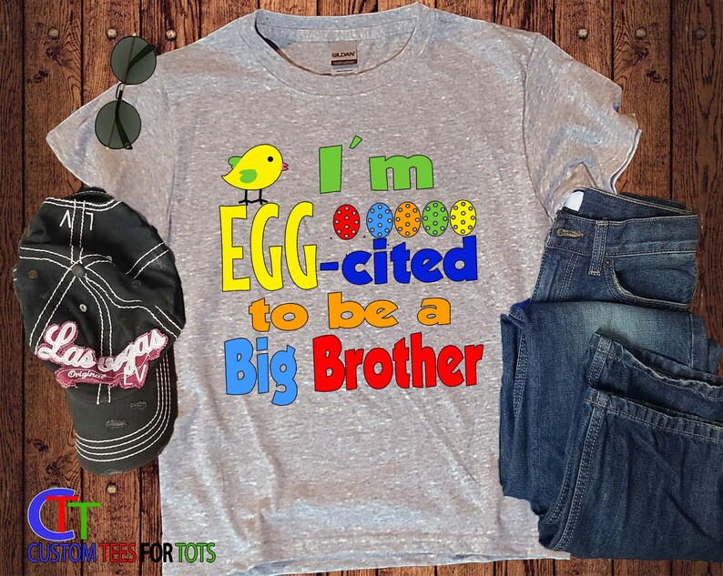 Big Brother Easter Shirt Boys Easter Egg Hunt Tshirt - Etsy