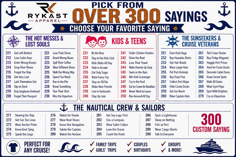 Funny Cruise Shirts, Most Likely To Group Vacation Tops, Custom Family Matching Tees image 5