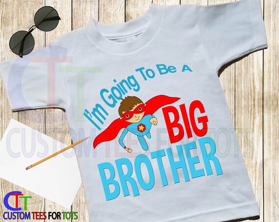 big brother superhero shirt