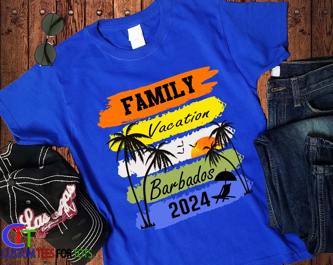 Matching Family Vacation Shirts 2024 Family Holidays Custom Destination