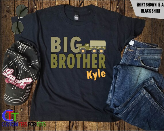 Army Big Brother Shirt Military Big 