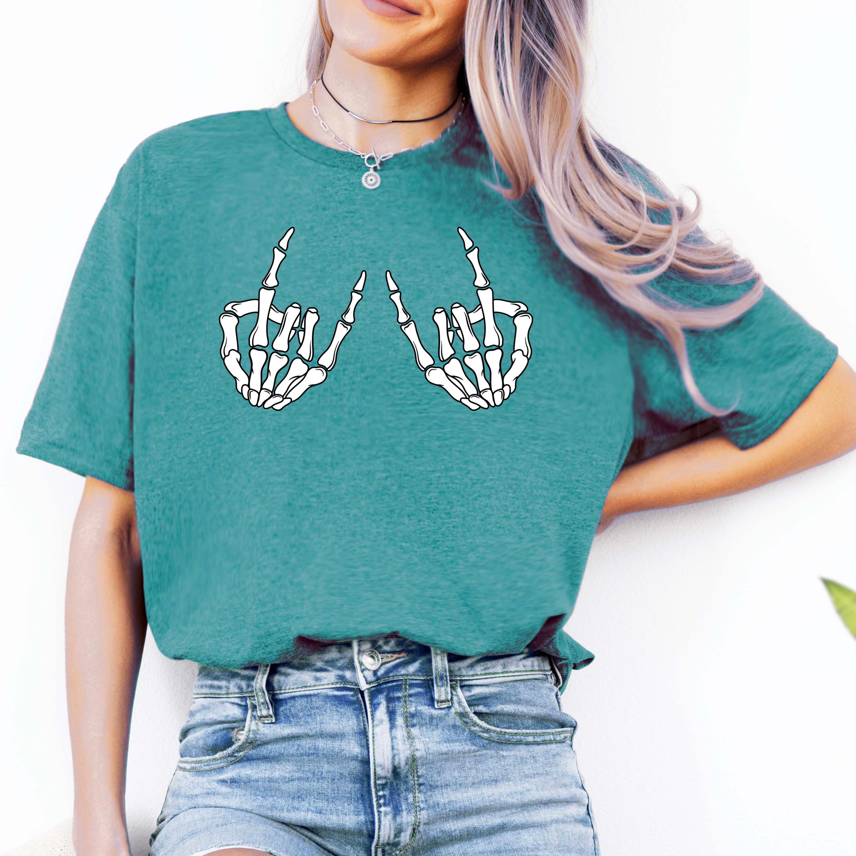 Skeleton Hands Women - Spooky Halloween Rock Band Concerts P - Inspire