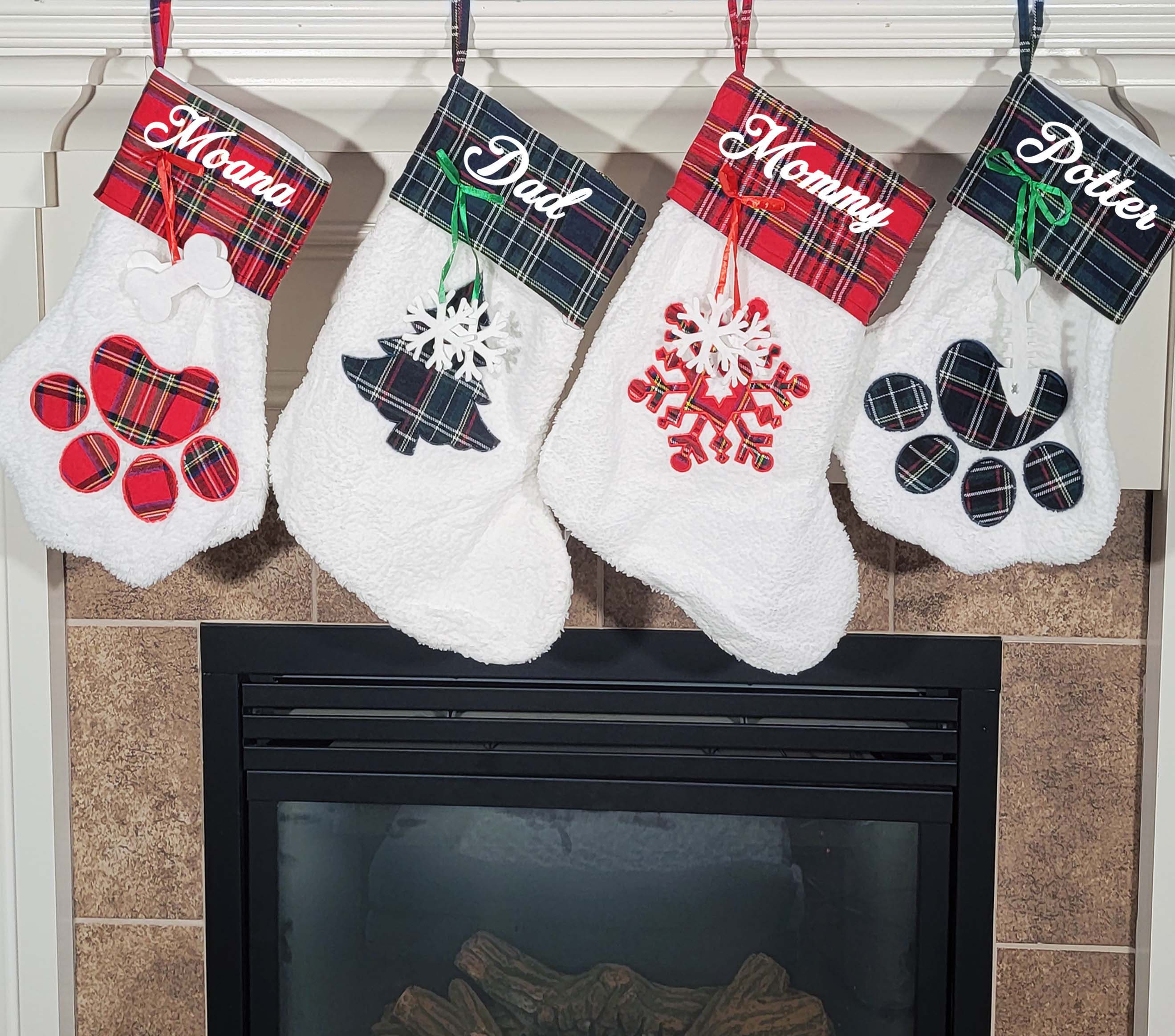 A Tail-Wagging Tradition The Rise of Personalized Dog Christmas Stockings