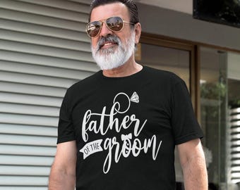 Father of the Bride Shirt - Funny Wedding Ring Diamond Groom Dad Tee