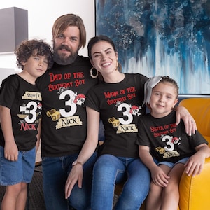 Pirate Birthday Shirt: Arrrgh Matey Matching Family Theme