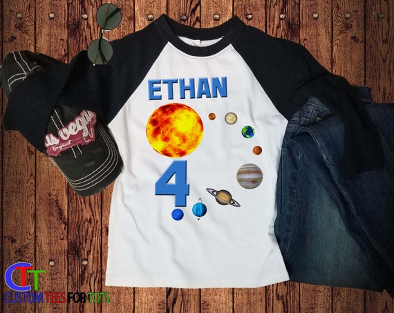 Camisa online de planetas
